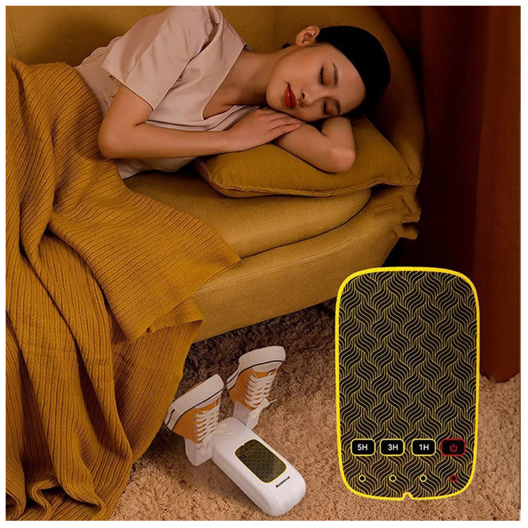 Secador de Zapatos UV Extensible – ¡Dile adiós a la humedad y el mal olor!