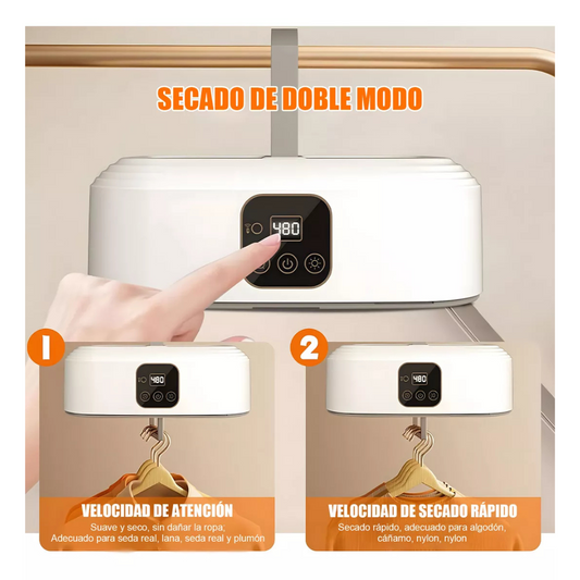 Secadora Portátil de Ropa con LED UV – Tu Solución de Secado en Cualquier Lugar