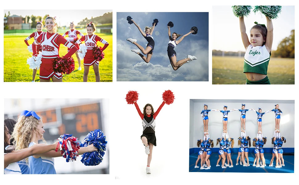 Zapatillas Deportivas Unisex BAXINIER para Cheerleader / Blanco - Negro