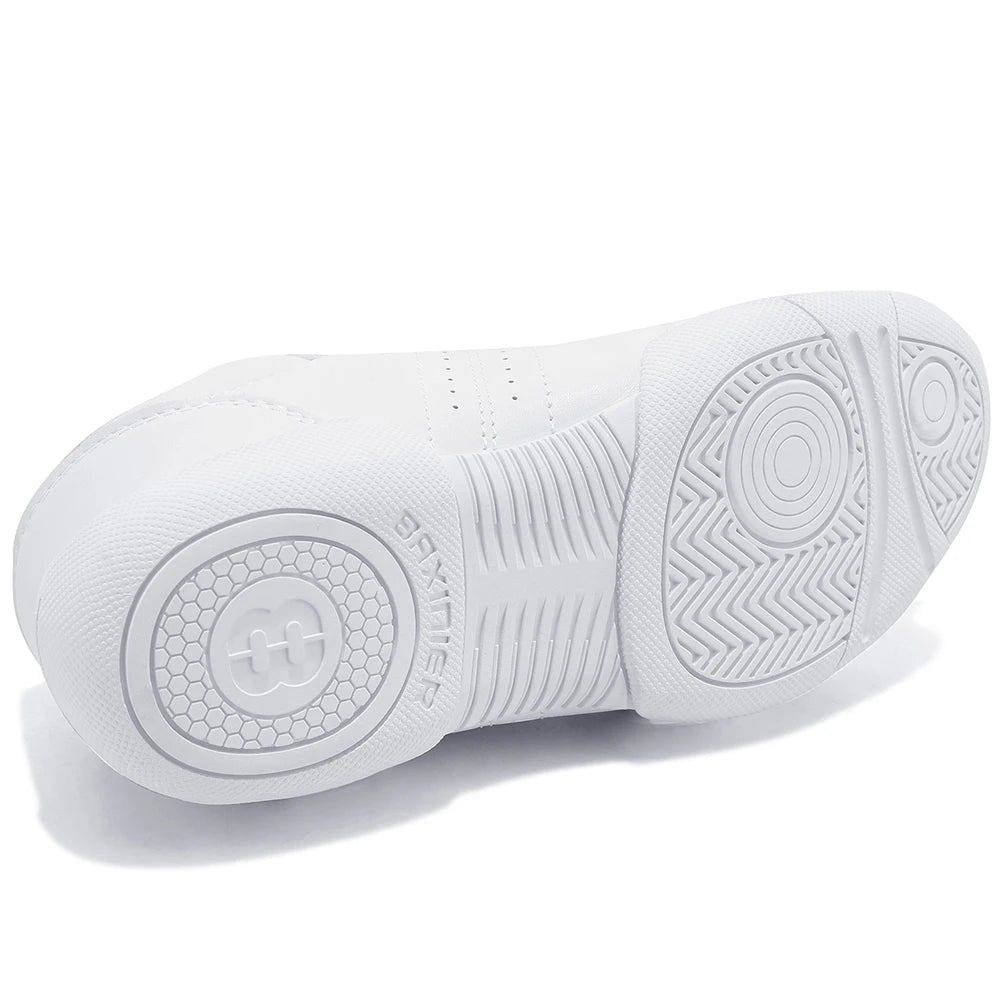 Zapatillas Deportivas Unisex BAXINIER para Cheerleader / Blanco - Negro