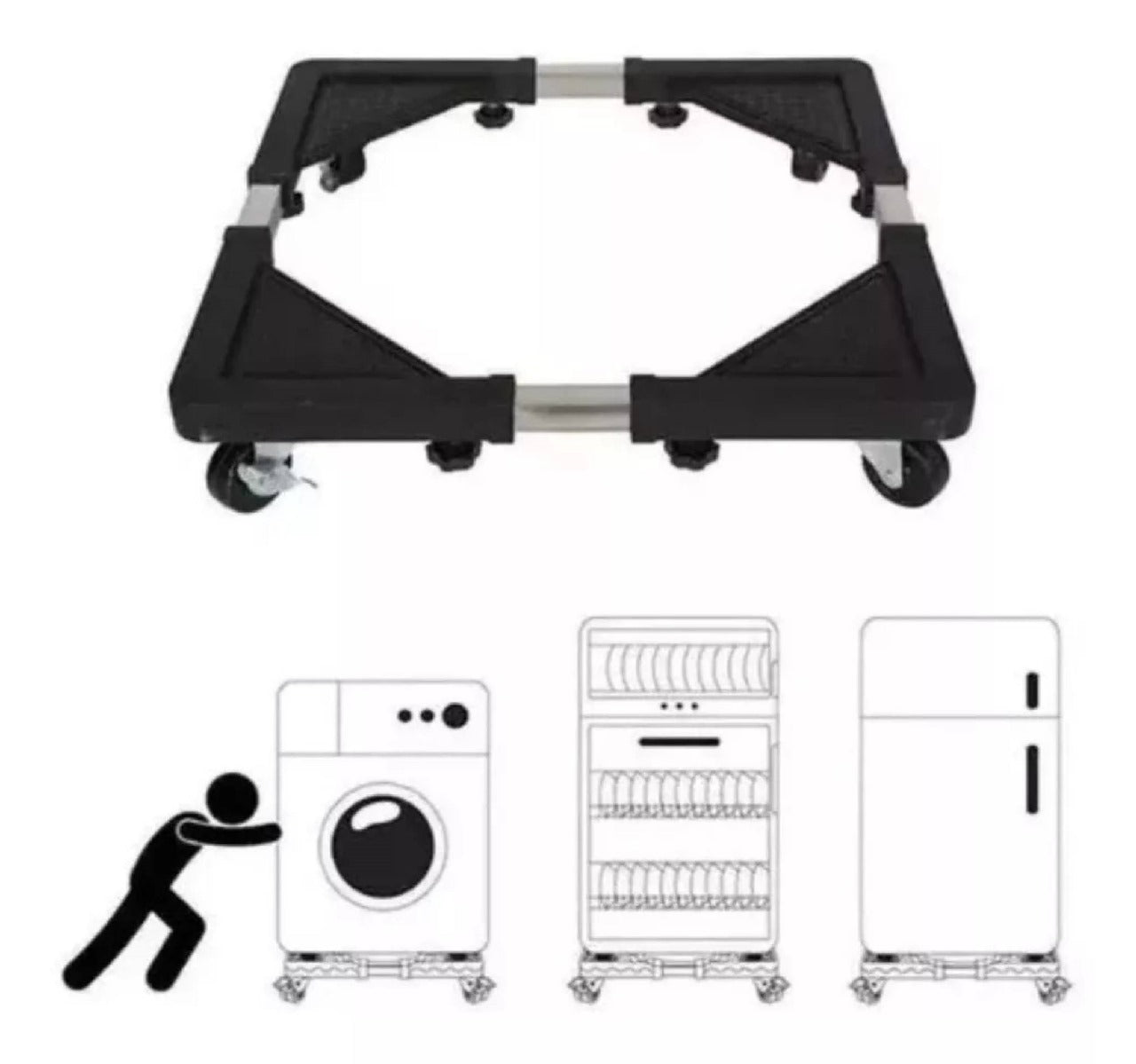 Soporte Movil Para Lavadora