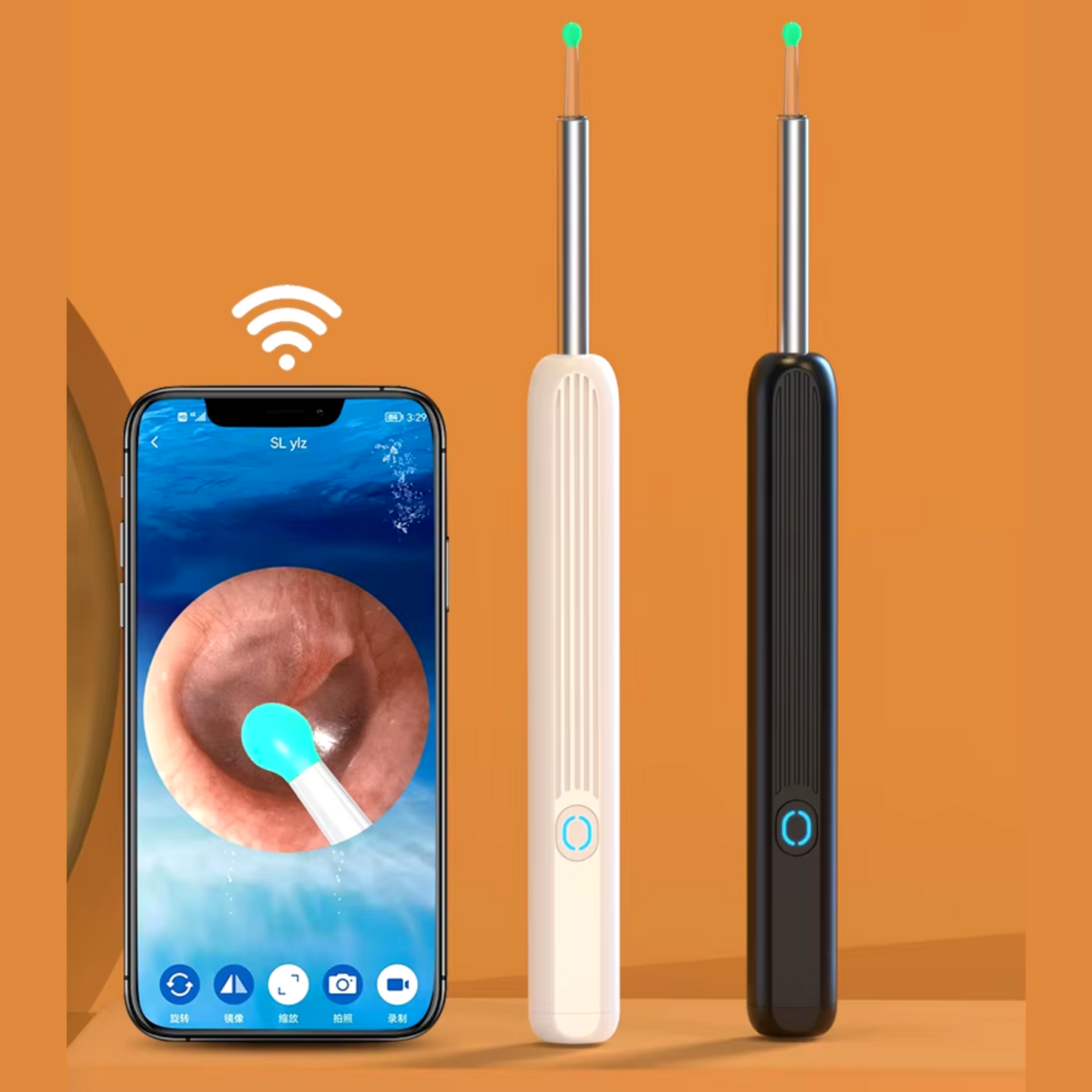 Otoscopio Limpiador Oidos Luz Camara HD