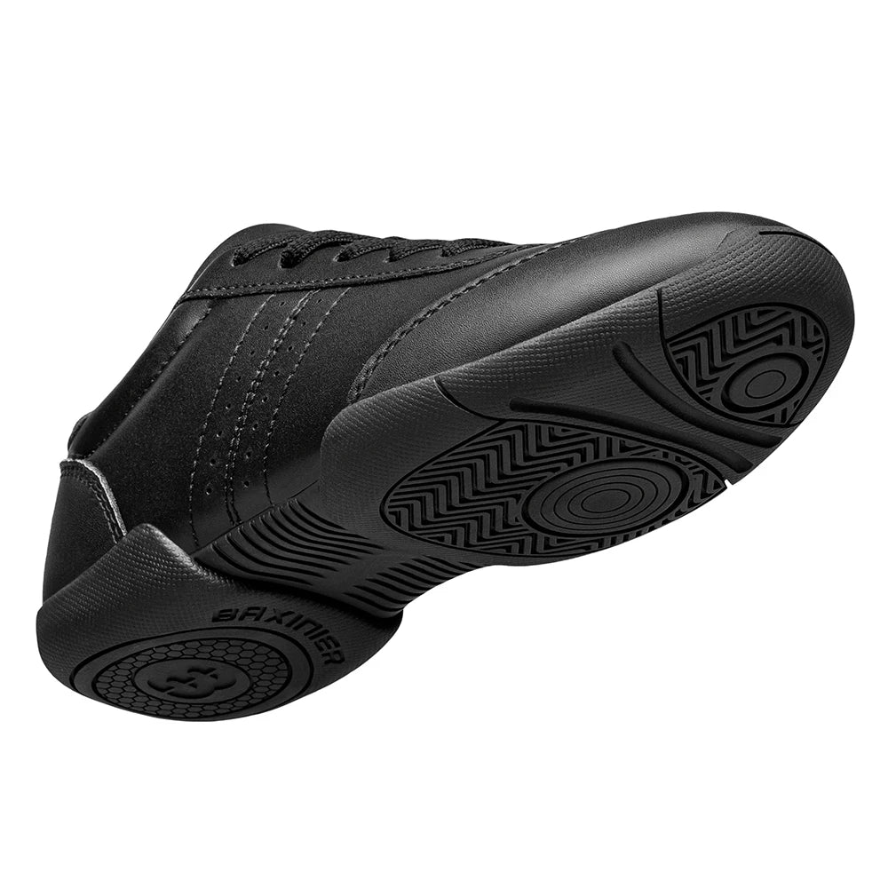 Zapatillas Deportivas Unisex BAXINIER para Cheerleader / Blanco - Negro