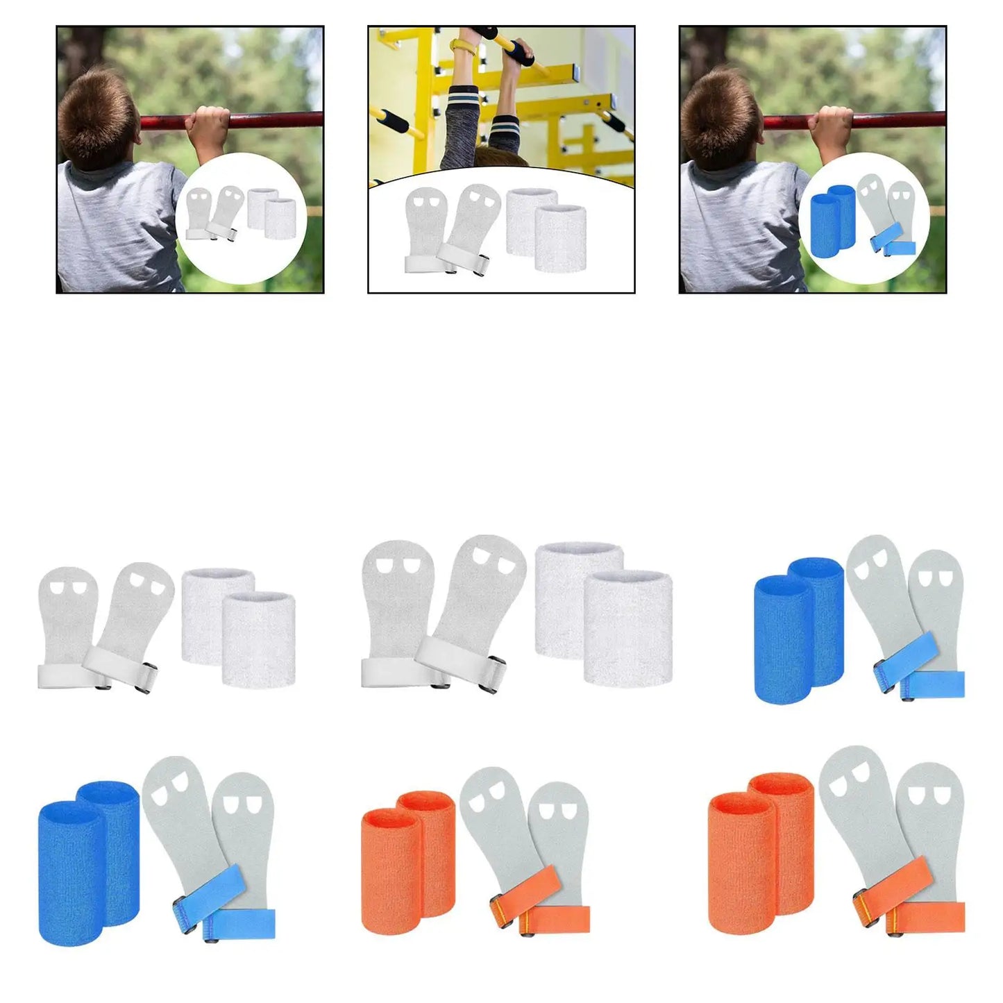 Calleras Sunnimix – Guantes de Agarre para Gimnasia Artística | Protectores de Palma para Entrenamiento Deportivo.