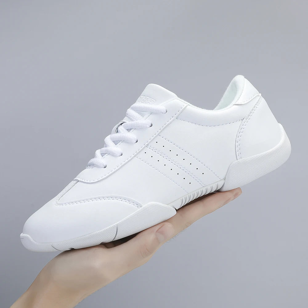 Zapatillas Deportivas Unisex BAXINIER para Cheerleader / Blanco - Negro
