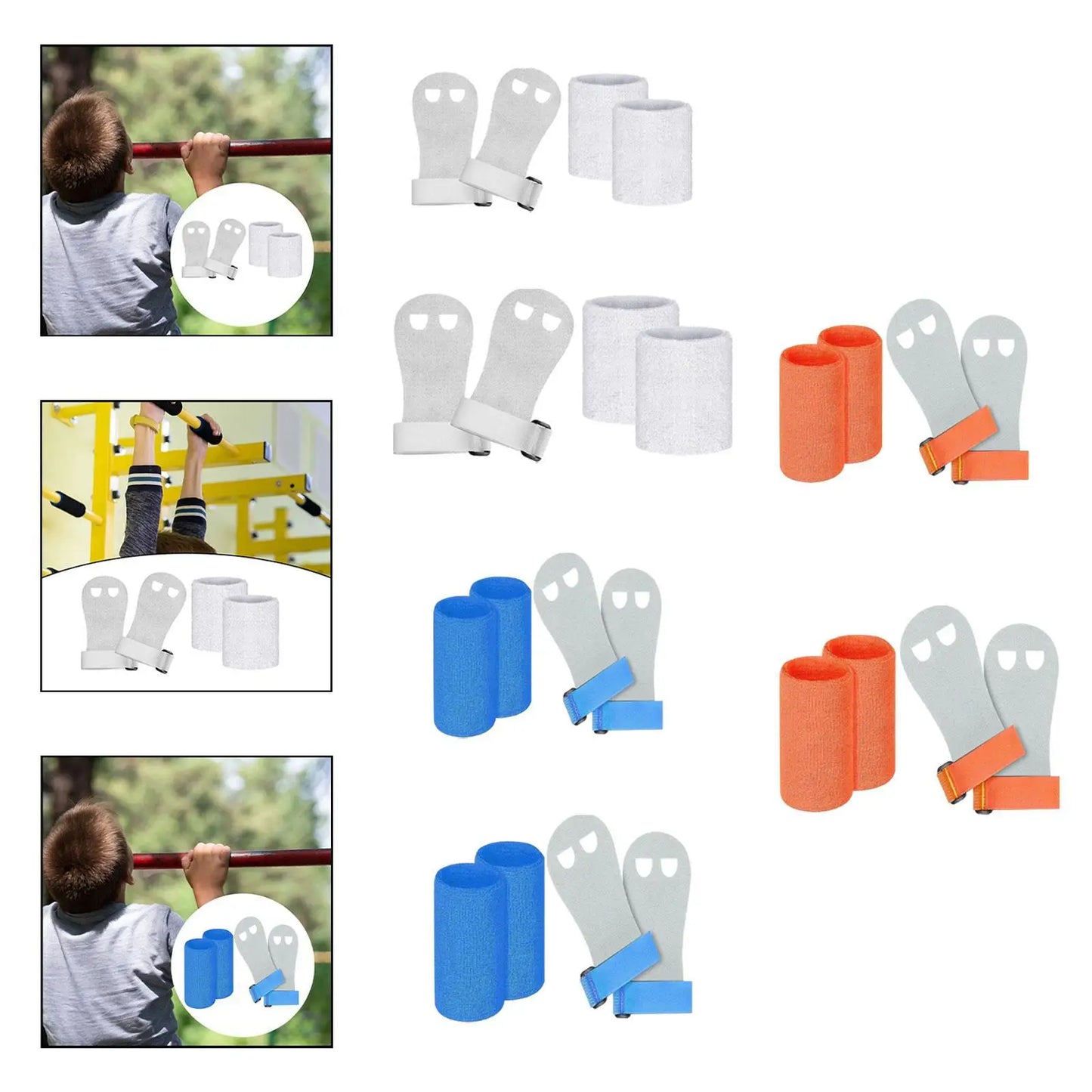 Calleras Sunnimix – Guantes de Agarre para Gimnasia Artística | Protectores de Palma para Entrenamiento Deportivo.